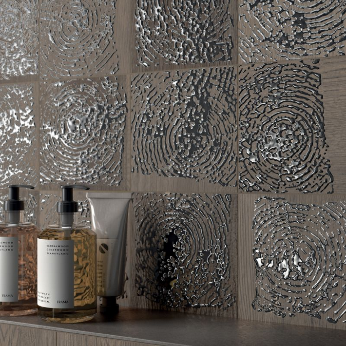 Poetry Decor Metal Mud nat. 20x20 ABK group