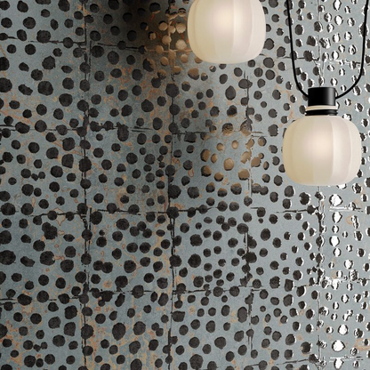 Poetry Decor Pois Metal Verdigris nat. 20x20 ABK group