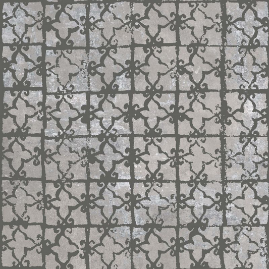 Poetry Decor Stamp Metal Cement nat. 20x20 ABK group