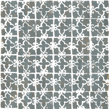 Poetry Decor Stamp Paint verdigris nat. 20x20 ABK group