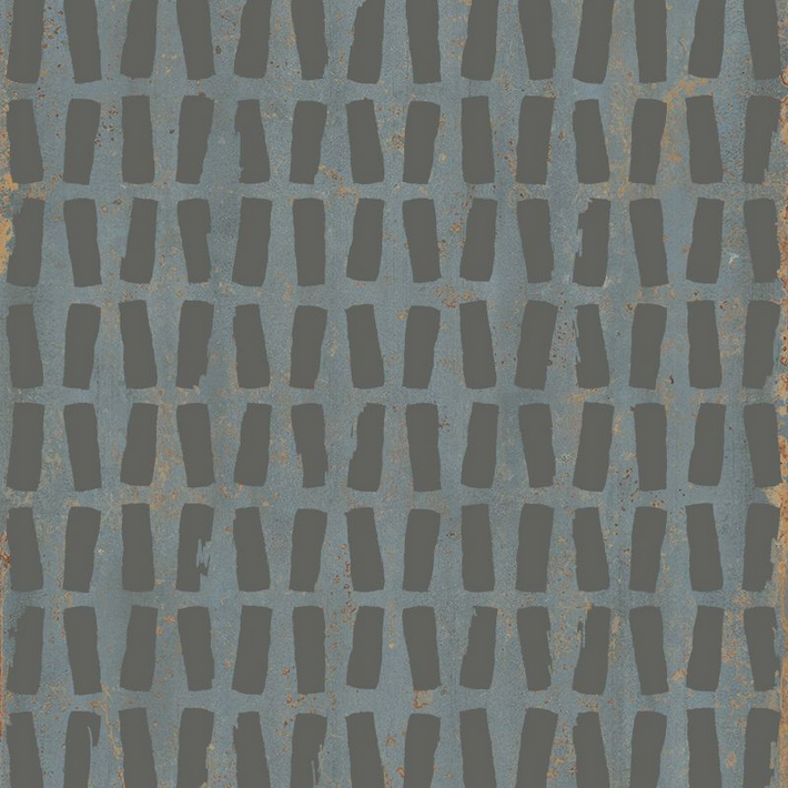 Poetry Decor Traces Metal Verdigris nat. 120x280 ABK group