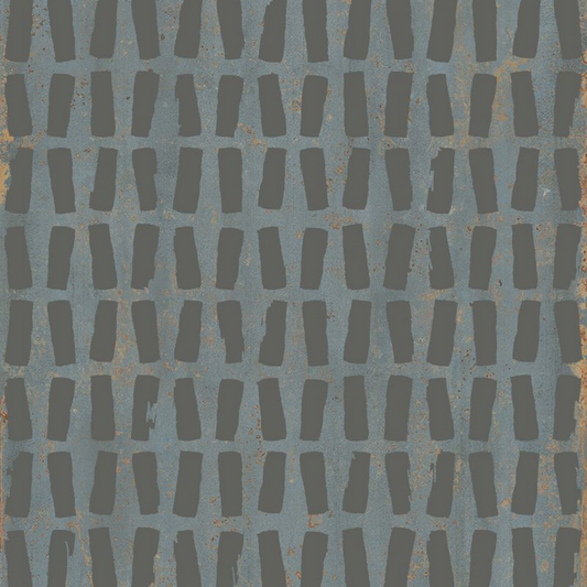 Poetry Decor Traces Metal Verdigris nat. 120x280 ABK group