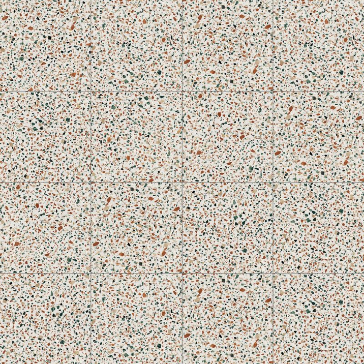 Play Dots Multiwhite rett. 20x20 ABK group