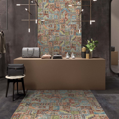 Play Carpet Multicolor rett. 20x20 ABK group