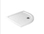 Receveur de douche plat 90x90 d'angle H6 Galassia