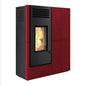 Folia Bordeaux AW22 Pellet Stove Caminetti Montegrappa