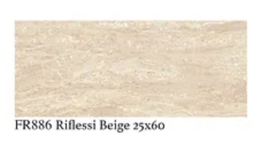 Riflessi Beige 25x60 Old Sax