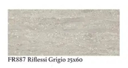 Riflessi Grigio 25x60 Old Sax