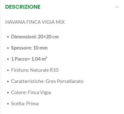 Finca Vigia Mix 20x20 Cir Ceramiche