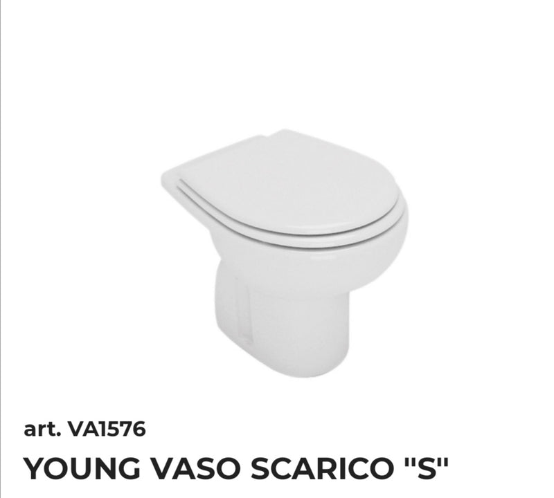 YOUNG VASO SCARICO S BIANCO OPERA
