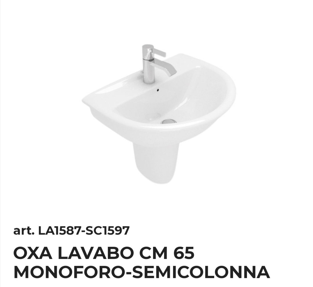 Oxa Washbasin cm.65 B.co Opera