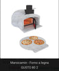 Marsicamin Gusto 80 wood oven