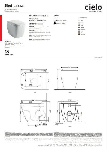 Shui Vase B.co Cielo