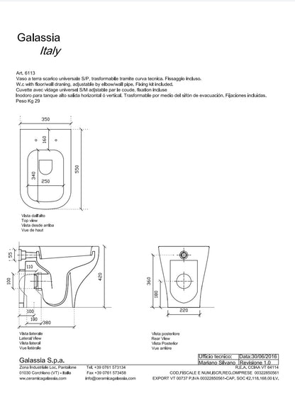 Plus Vase B.co Galassia