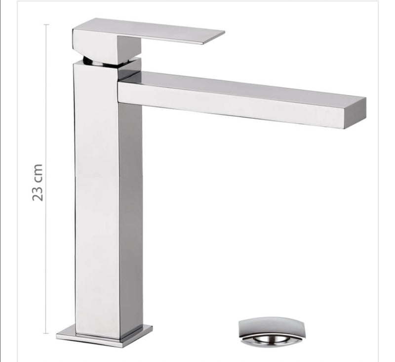 Skyline Miscelatore Lavabo Alto Cromo Daniel