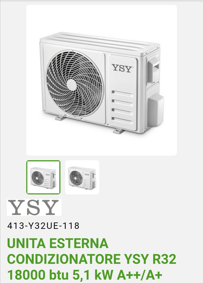 YSY 18000 Btu R32 A++ air conditioner