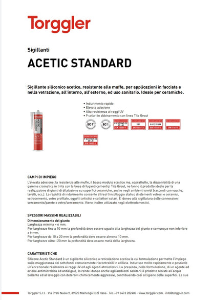 Torggler Silicone Blanc 280 Ml