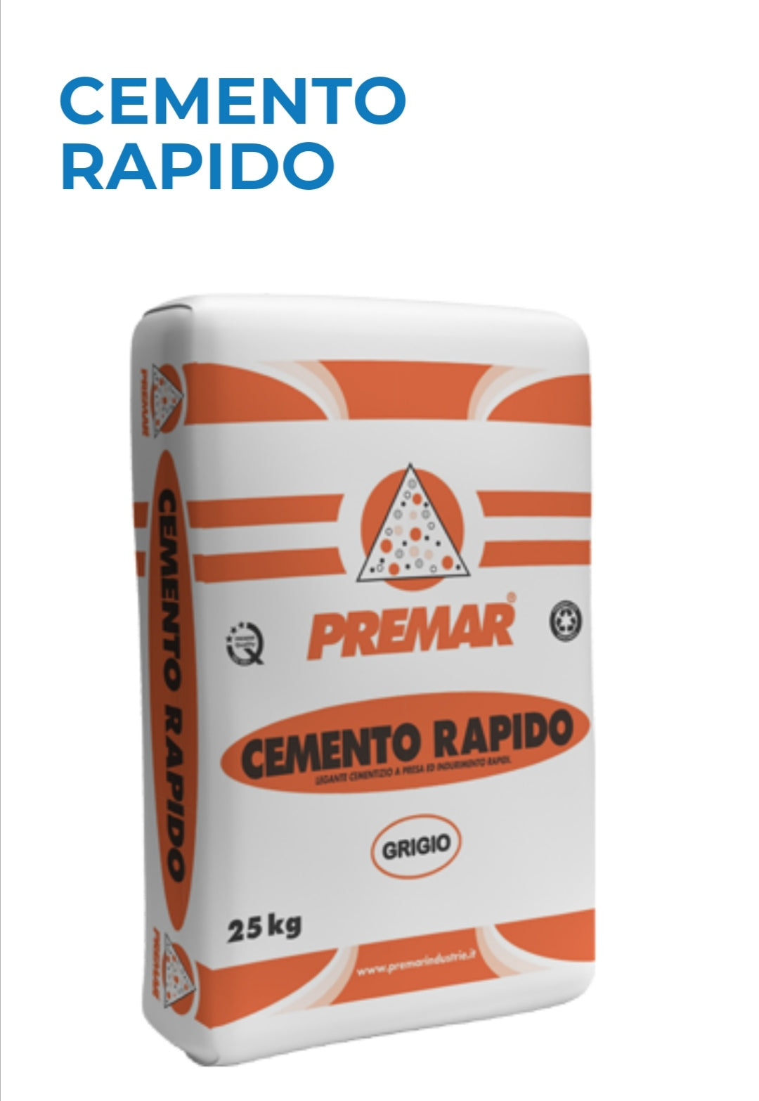 Cemento Rapido 5 kg Premar