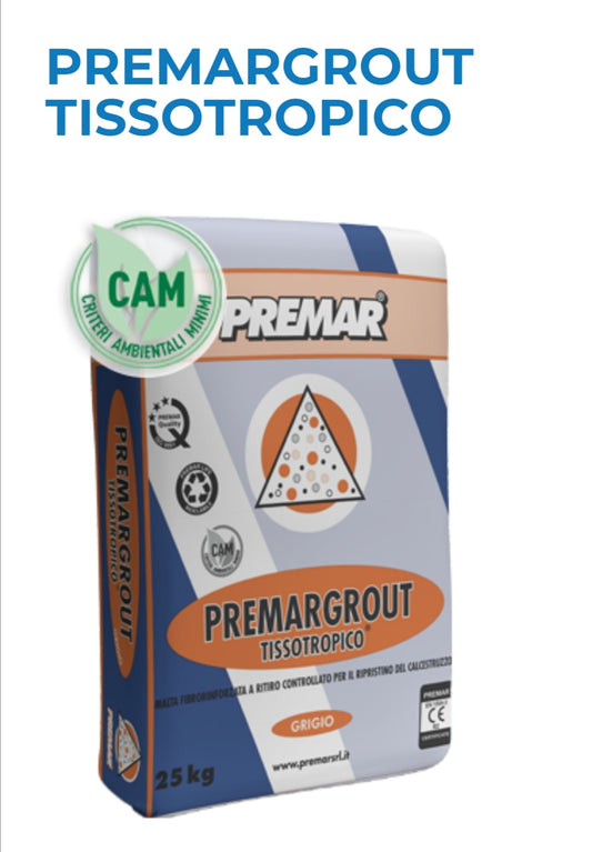 Premargrout Tissotropico 25 kg Premar