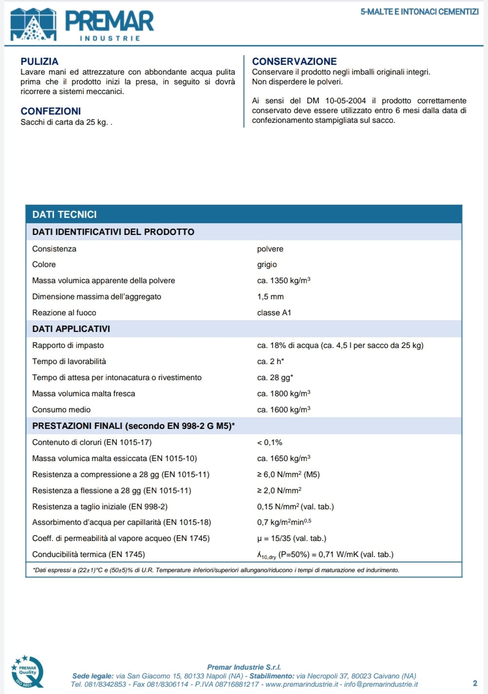 Maltamur 25 kg Premar