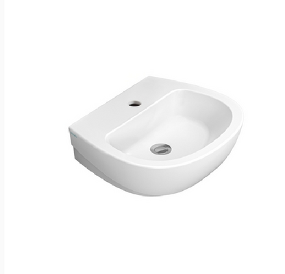 Lavabo sospeso monoforo L.55 cm Dolomite Demy