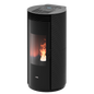 Spin Plus 9 Airtech Ps Ghisa Nero Stufa a Pellet 8,5 Kw Canalizzata Ad Aria CADEL