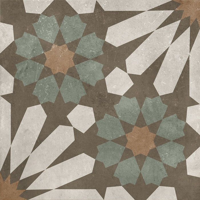 Piastrella Talè Mix Orientale 21,6×21,6 cm Savoia Italia