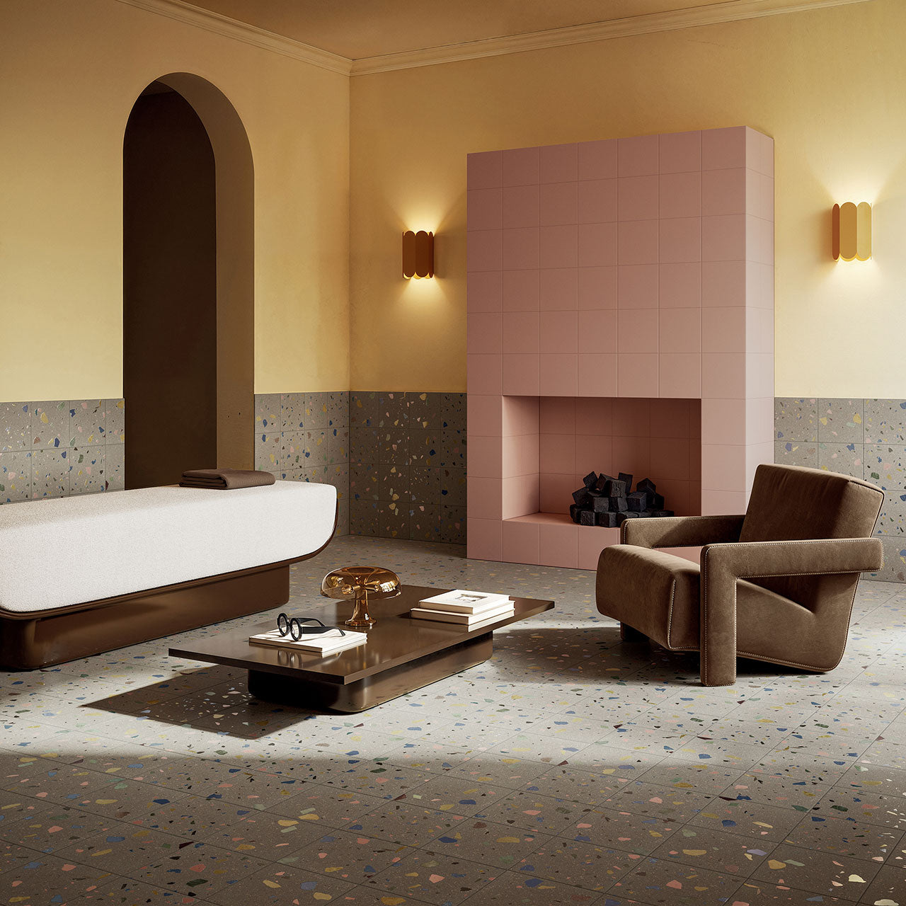 FOREVER COLOR MATTE FINISH PINK 20X20 CIR CERAMICHE