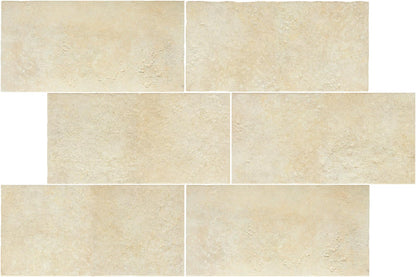 Tufi Beige 21,6x43,5 Bordo Irr Antislip R11 Savoia Italia