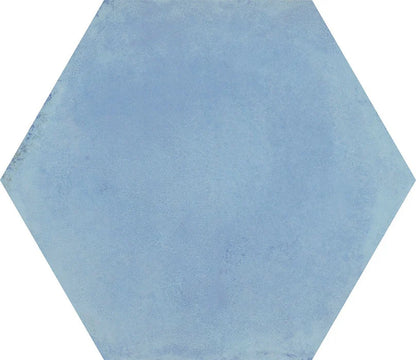 Vietri Esagono Azzurro 40x35 Savoia Italia