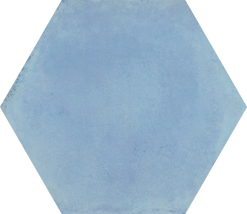 Vietri Esagono Azzurro 40x35 Savoia Italia