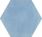 Vietri Esagono Azzurro 40x35 Savoia Italia
