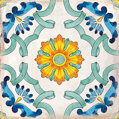 Vietri Decoro Praiano 34x34 Savoia Italia