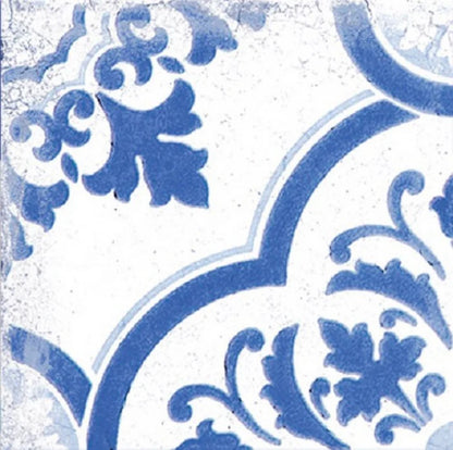 Vietri Decoro Blu Mix 22x22 Savoia Italia