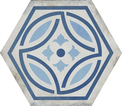 Vietri Esagona Decoro 40x35 Savoia Italia