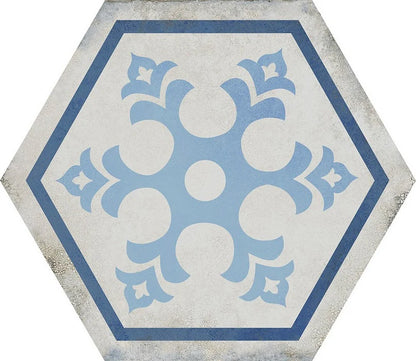 Vietri Esagona Decoro 40x35 Savoia Italia