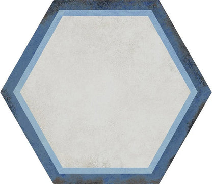 Vietri Esagona Decoro 40x35 Savoia Italia
