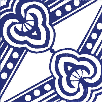 Vietri Decoro Rosebery Lucido 22x22 Savoia Italia