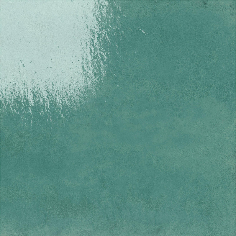 Piastrella Vietri Verde Lucida 34×34 cm in Gres Porcellanato Savoia Italia