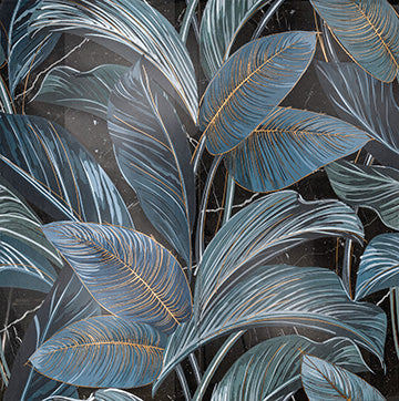 Showall W06 Black Leaf 120x120 Serenissima Cir