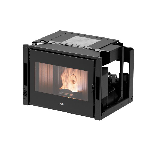 Zefiro 9 Inserto a Pellet 9,3 Kw Ad Aria CADEL