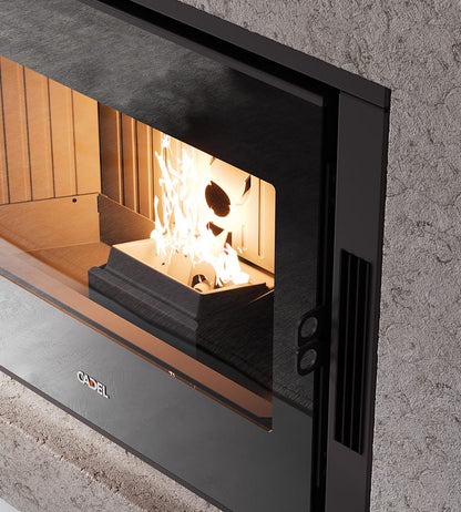 Zefiro 9 Inserto a Pellet 9,3 Kw Ad Aria CADEL