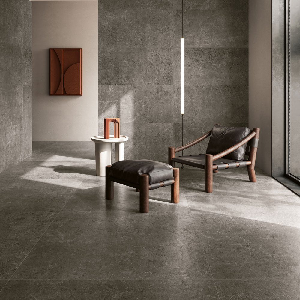 Concreta Antracite 100X100 CM2 Rett. R11 Serenissima Ceramiche