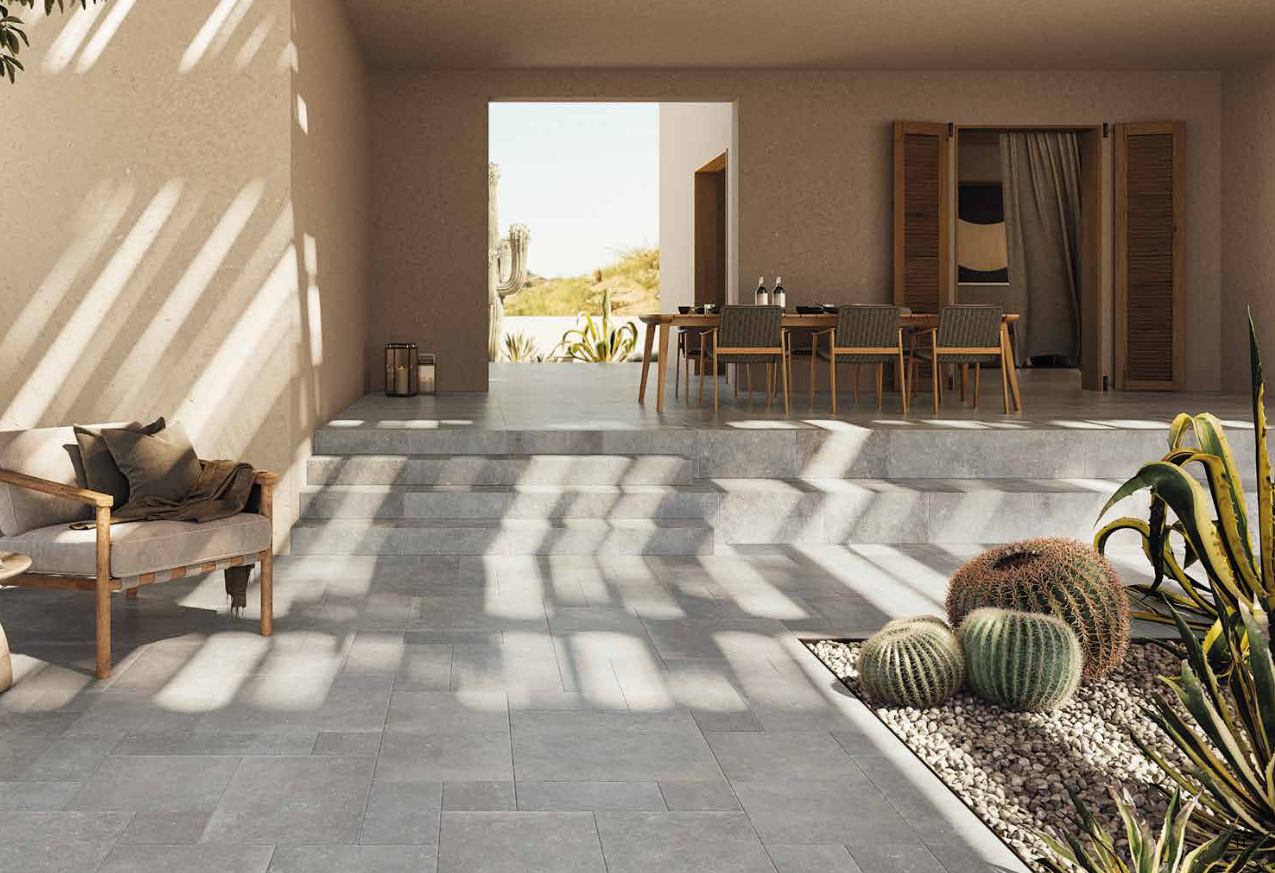 Di pietra Ardenne grigio 10x40 Cir ceramiche