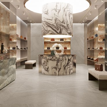 Eclettica Argento 120X120 Rett. R10 Serenissima Ceramiche