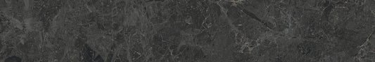 LIMESTONE LISTONCINO BELGIUM BLACK LEVIGATO RETTIFICATO 10X60 - CERAMICHE PIEMME