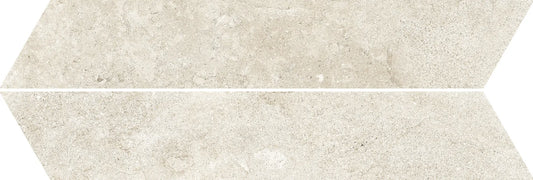 LIMESTONE CHEVRON ITALIAN WHITE LEVIGATO RETTIFICATO 10X53 - CERAMICHE PIEMME