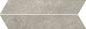 LIMESTONE CHEVRON ENGLISH GREY LEVIGATO RETTIFICATO 10X53 - CERAMICHE PIEMME