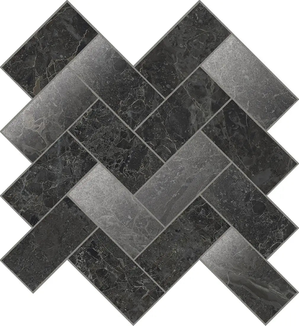 LIMESTONE BELGIUM BLACK OPUS MIX LEVIGATO 28,2X28,5 NATURALE - CERAMICHE PIEMME