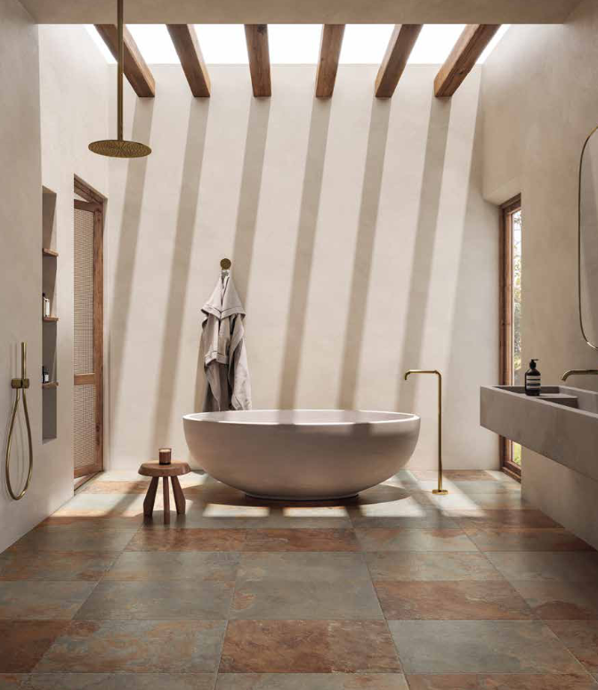 Di pietra Bali red 10x40 Cir ceramiche